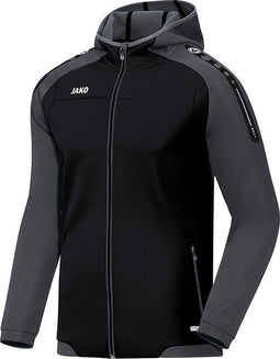 Jako Champ Jas met Kap - Jassen - zwart - XL