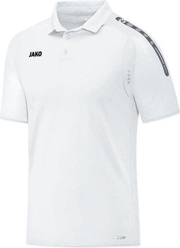 Jako Champ Polo - Voetbalshirts - wit - 2XL