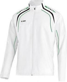 Jako Champion Jacket - Sportshirt - Algemeen - Maat 42 - Wit ;Zwart; Groen