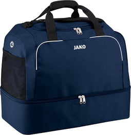 Jako Classico (Bambini) Sporttas Met Bodemvak - Marine | Maat: 1