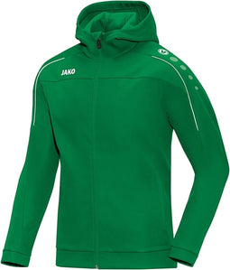 Jako Classico Jas met Kap - Jassen - groen - 152