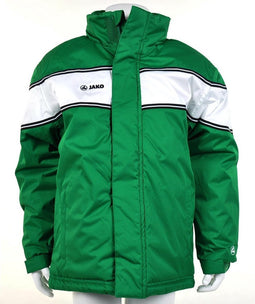 Jako Coach Jacket Player Junior - Jas - Kinderen - Maat 140 - Sport Groen;Wit