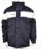 Jako Coach Jacket Player Junior - Sportjas - Kinderen - Maat 128 - Donker Navy;Wit