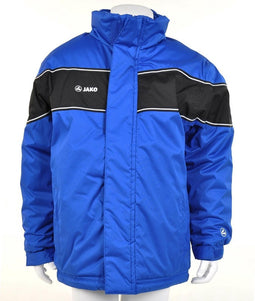 Jako Coach Jacket Player Junior - Sportjas - Kinderen - Maat 128 - Cobalt Blauw;Zwart