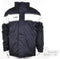 Jako Coach Jacket Player Junior - Sportjas - Kinderen - Maat 128 - Donker Navy;Wit