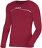 Jako Comfort Shirt Lange Mouw - Bordeaux | Maat: L
