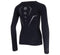 Jako Comfort Shirt Lange Mouw Kinderen - Zwart | Maat: 116-128