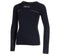 Jako Comfort Shirt Lange Mouw Kinderen - Zwart | Maat: 116-128