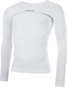 Jako Comfort Shirt Lange Mouw - Wit | Maat: XXL