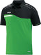 Jako Competition 2.0 Polo Kind Soft Groen-Zwart Maat 152