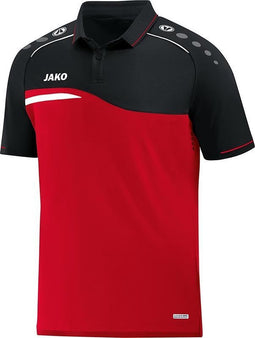 Jako Competition 2.0 Polo - Voetbalshirts - rood - 3XL