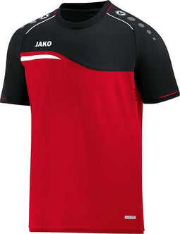 Jako Competition 2.0 T-Shirt Rood-Zwart Maat 3XL