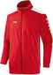 Jako Cup Polyesterjack Rood-Wit Maat 152