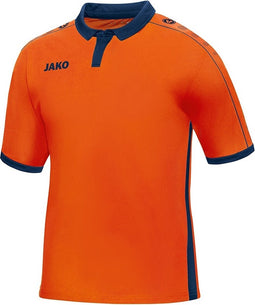 Jako Derby Shirt Korte Mouw - Flame / Marine | Maat: S