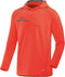 Jako - Hooded sweater Prestige - Hooded sweater Prestige - XS - flame/steengrijs