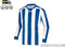 JAKO Inter LM - Voetbalshirt - Kinderen - Maat 116 - Blauw/Wit