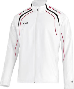 Jako Jacket Champion - Sportshirt - Heren - Maat 40 - Wit;Rood;Zwart