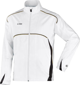 Jako - Jacket Passion - Tennis Jacket - 46 - Wit/Zwart/Goud