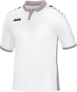 Jako - Jersey Derby S/S - Shirt Wit - XXL - wit/zilvergrijs