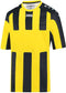Jako - Jersey Milan S/S - Shirt Junior Geel - 140 - citroen/zwart