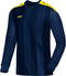 Jako - Jersey Porto L/S - Sportshirt Junior Blauw - 140 - marine/citroen
