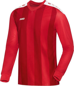 Jako - Jersey Porto L/S - Sportshirt Junior Rood - 164 - rood/wit