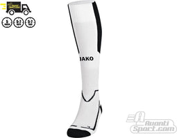 Jako - Lazio - Voetbalsokken - 35 - 38 - Wit/Zwart
