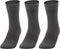 Jako - leisure socks 3-pack - leisure socks 3-pack - 35-38 - antraciet