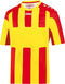 Jako Milan Shirt KM - Voetbalshirt - Jongens - Maat 116 - Geel
