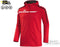Jako - Performance - Jas met kap rood - XXL - rood/wit/zwart