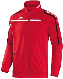 Jako Performance Trainingsjas - Maat 128 - Unisex - rood/zwart/wit