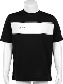 JAKO Player Junior - Voetbalshirt - Kinderen - Maat 140 - Zwart/Wit