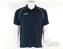 Jako - Polo Attack - Heren Polo Jako - 152 - Navy/White/Grey