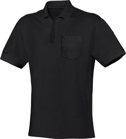Jako - Polo Team with pocket - Polo's Heren Zwart - S - zwart