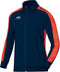 Jako - Polyester jacket Striker Senior - Sportvesten Heren Blauw - M - nachtblauw/flame