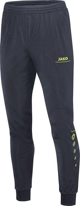 Jako - Polyester trousers Striker Senior - antraciet/lime - Maat XL