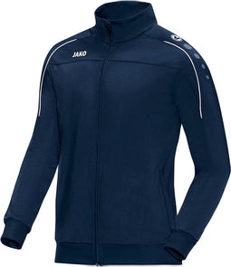 Jako - Polyestervest Classico JR - Kinder Sport Jack - 116 - Blauw