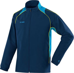 Jako - Presentation jacket Attack 2.0 Women - Sport jacket Dames Blauw - 42 - marine/turkoois/lime