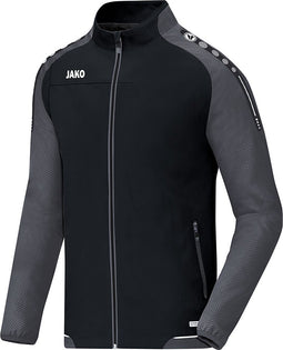 Jako - Presentation jacket Champ Senior - Sportvest Heren Zwart - XXXXL - zwart/grijs