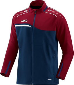 Jako - Presentation jacket Competition 2.0 Junior - Presentation jacket Competition 2.0 - 164 - marine/donkerrood
