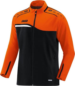 Jako - Presentation jacket Competition 2.0 Junior - Presentation jacket Competition 2.0 - 140 - zwart/fluooranje