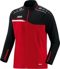 Jako - Presentation jacket Competition 2.0 Senior - Presentation jacket Competition 2.0 - XXXXL - rood/zwart