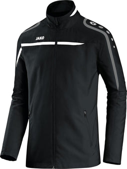 Jako - Presentation jacket Performance Senior - Sportvest Heren Zwart - XXXL - zwart/wit/grijs