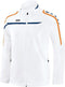 Jako - Presentation jacket Performance Women - Sportvest Dames Wit - 44 - wit/marine/fluooranje