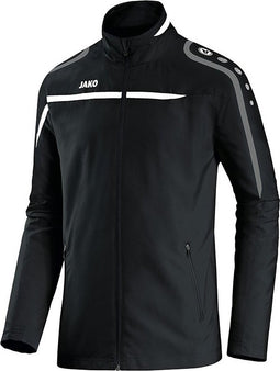 Jako - Presentation jacket Performance Women - Sportvest Dames Zwart - 40 - zwart/wit/grijs