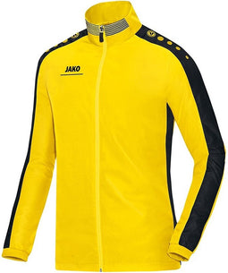 Jako - Presentation jacket Striker Junior - Sportvest Junior Geel - 128 - citroen/zwart