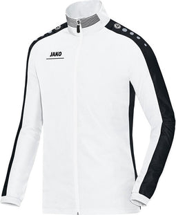 Jako - Presentation jacket Striker Junior - Sportvesten Junior Wit - 152 - wit/zwart