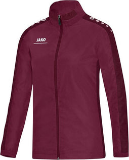 Jako - Presentation jacket Striker Women - Sportvest Dames Rood - 40 - bordeaux