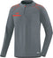 Jako Prestige Ziptop - Steengrijs / Flame | Maat: 3XL