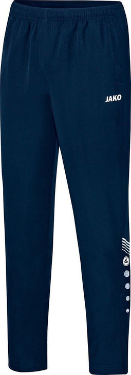 Jako Pro Trainingsbroek Vrije Tijd Kinderen - Marine / Wit | Maat: 128